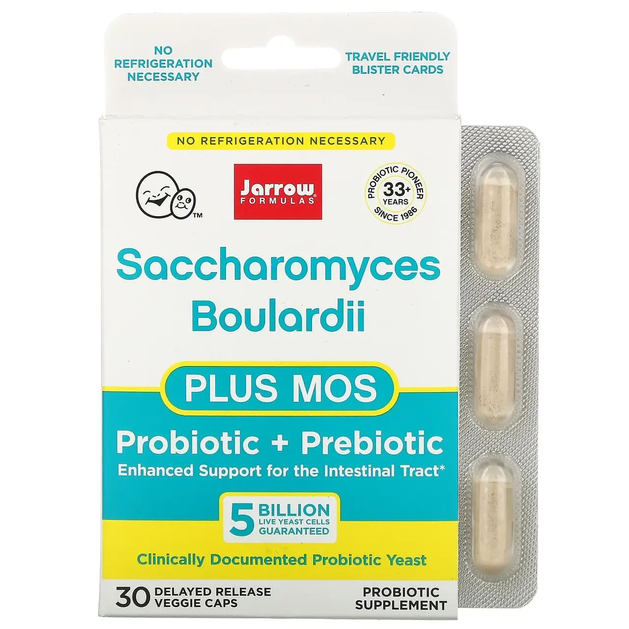 

Сахаромицеты буларди, Jarrow Formulas, 30 капсул (JRW-03027)