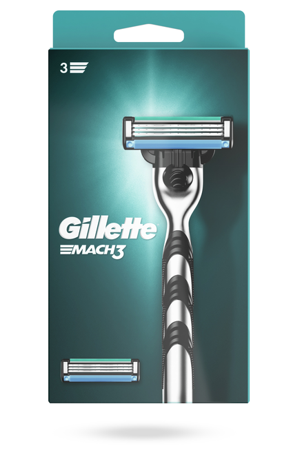 

Станок для бритья (Бритва) Gillette Mach3 с 2 сменными картриджами