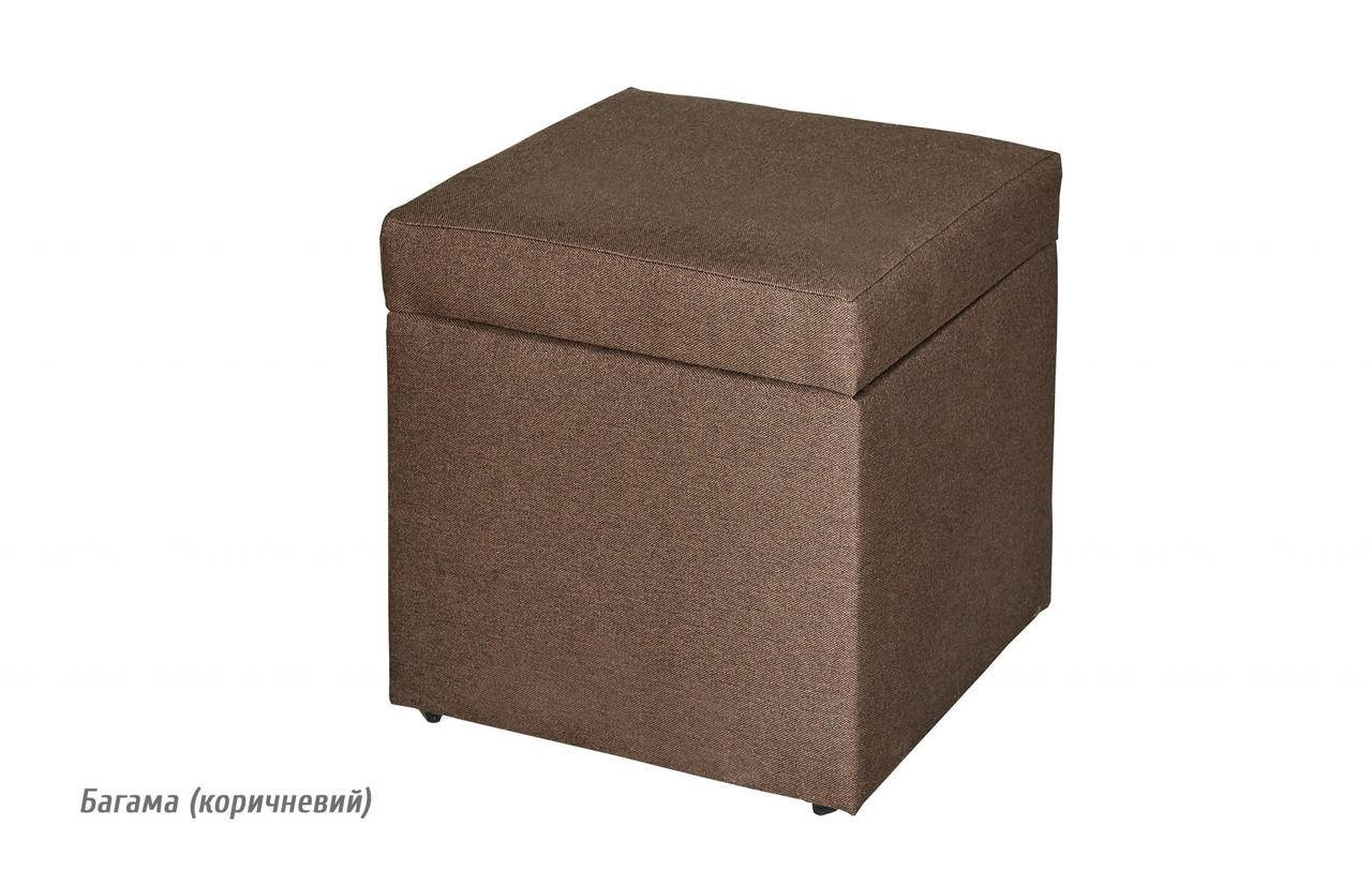 

Пуфик открывной из ткани Мебель Сервис Багама, Коричневый