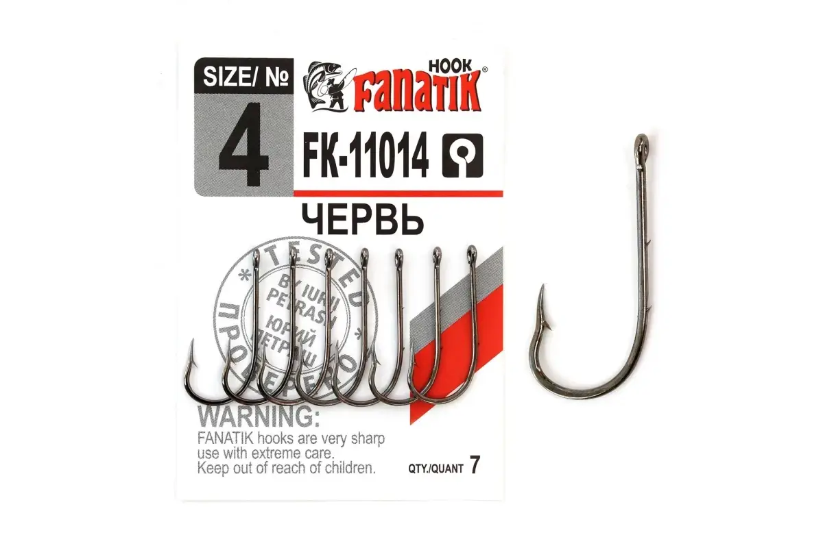 

Крючок Fanatik Червь FK-11014 №4