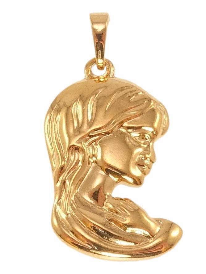 

Кулон Xuping Позолота 18K "Дева"