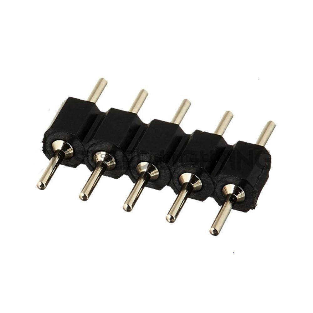 

Коннектор 5pin папа+папа | для светодиодных ленты RGBW SMD5050