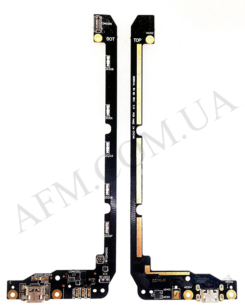 

Шлейф (Flat cable) Asus ZenFone Selfie (ZD551KL) с разъёмом зарядки, с микрофоном