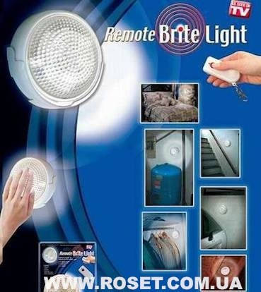 

Светильник с пультом Remote Brite Light