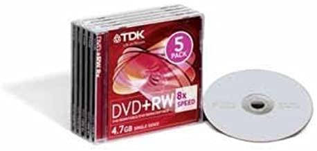 

Диск DVD+RW TDK 4.7 Gb 4x Slim 5 pack