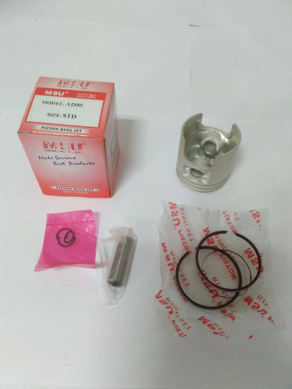 

Поршень стандартный Suzuki AD50 41мм (MSU Тайвань)