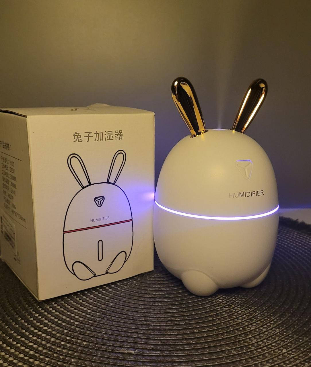 

Увлажнитель воздуха и ночник 2в1 Humidifiers Rabbit, Кролик, Белый
