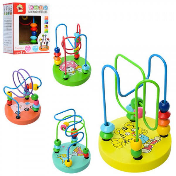 

Деревянная игрушка Лабиринт ББ MD-0060 12 см BF, Разные цвета