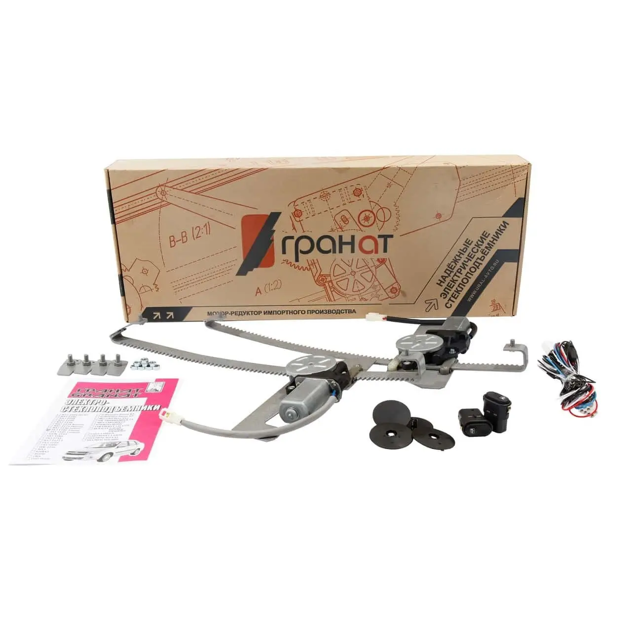 

Электростеклоподъемники "ГРАНАТ" для ЗАЗ-1102 "Таврия"