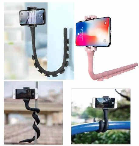 

Универсальный гибкий держатель для телефона Cute Worm Lazy Holder