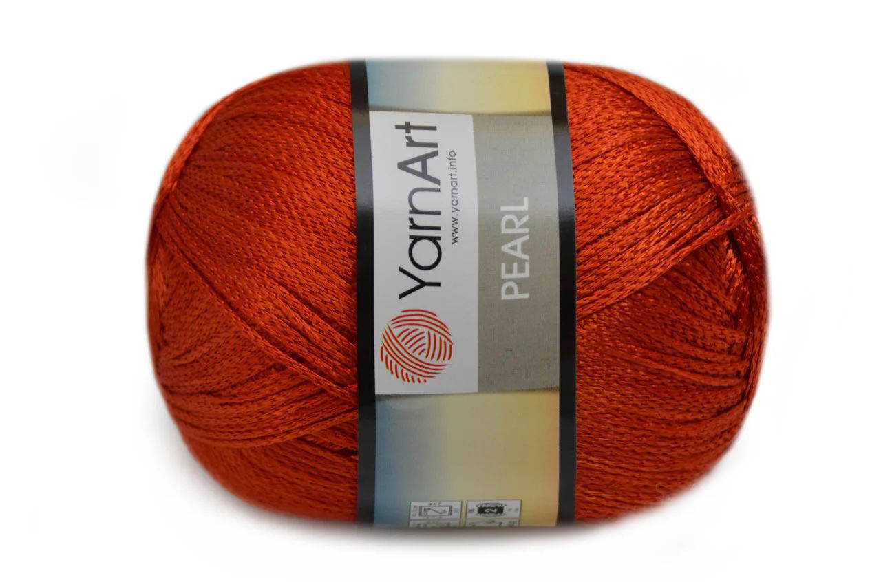 

YarnArt Pearl, Терракот №118, Оранжевый