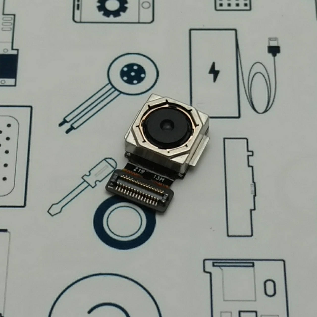 

Основная камера Meizu M5 M611H (задняя) Сервисный оригинал с разборки