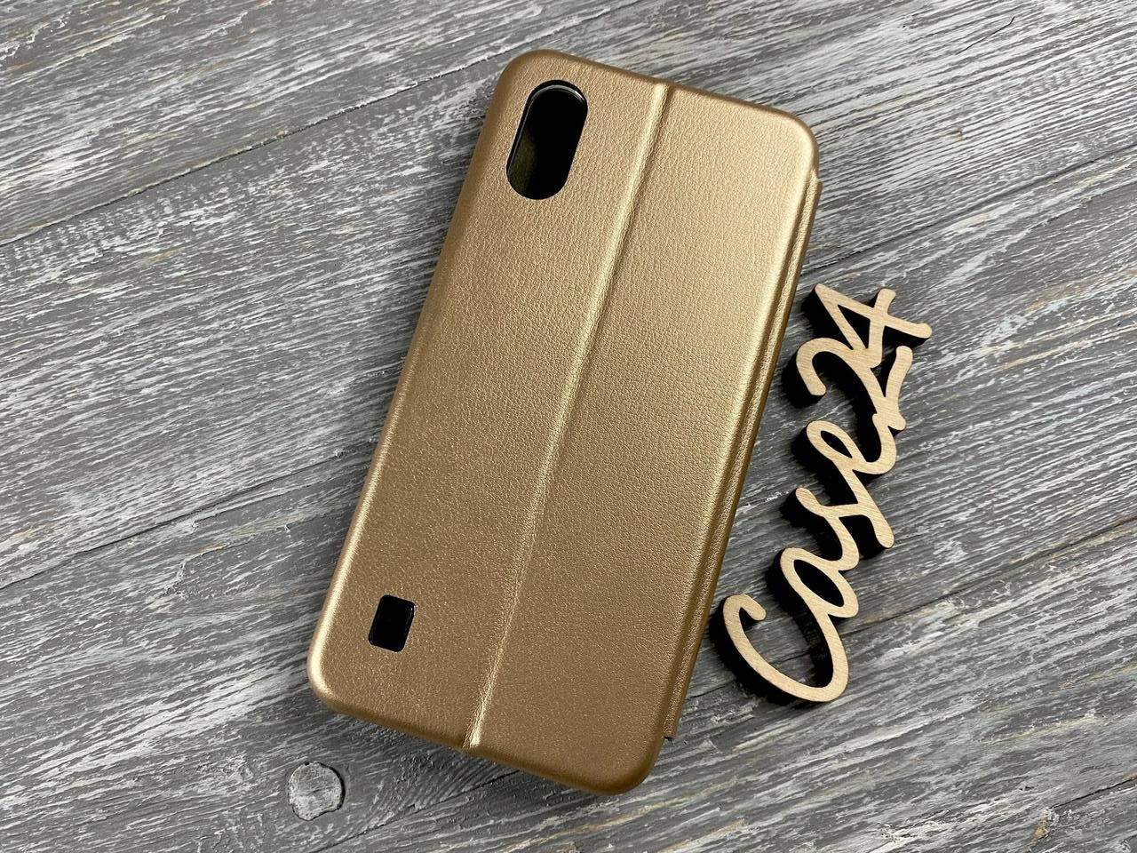 

Чехол книжка Elegant book для ZTE Blade A5 2020 (4 цвета) золотистый