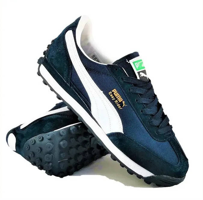 

Кроссовки Мужские PUMA Easy Rider Синие Пума Видео Обзор [размеры: 41,42,43,44,45,46], Белый