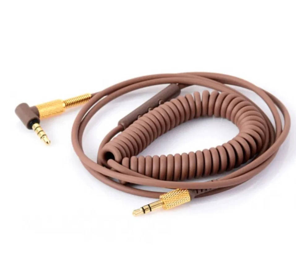 

Кабель для наушников с пультом Marshall Major II 2 Major III 3 Marshall Monitor MID Цвет Коричневый Brown