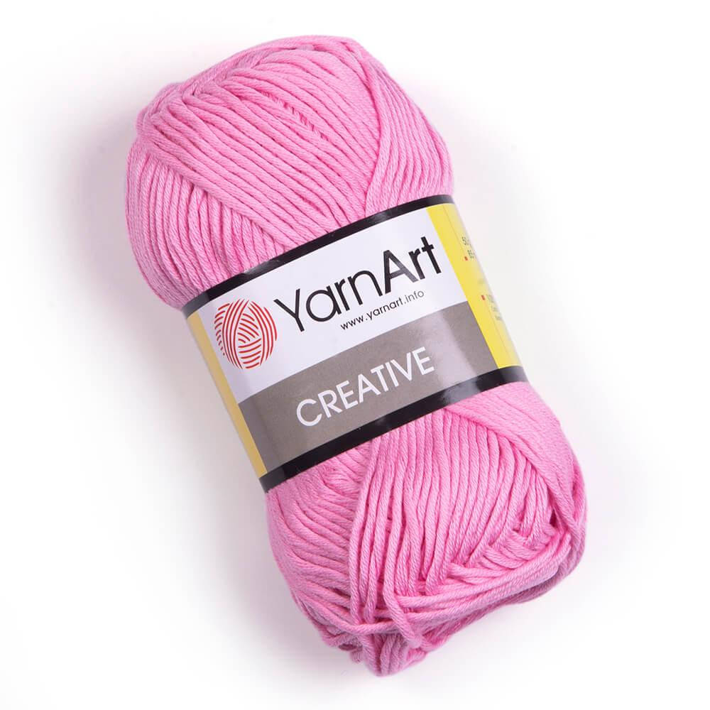 

YarnArt Creative (Ярн Арт Креатив) № 230 розовый (Пряжа хлопок, нитки для вязания)