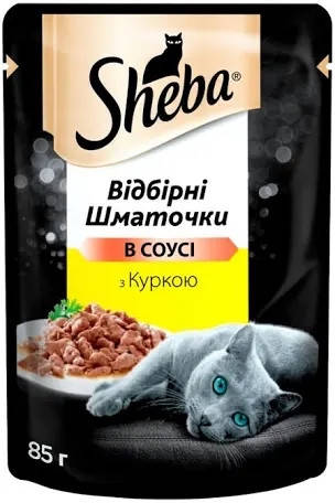 

SHEBA курица в соусе 85г
