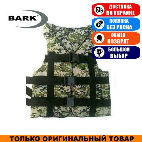 

Жилет страховочный камуфляж Bark 90-110кг. Оксфорд; (Спасательный жилет).