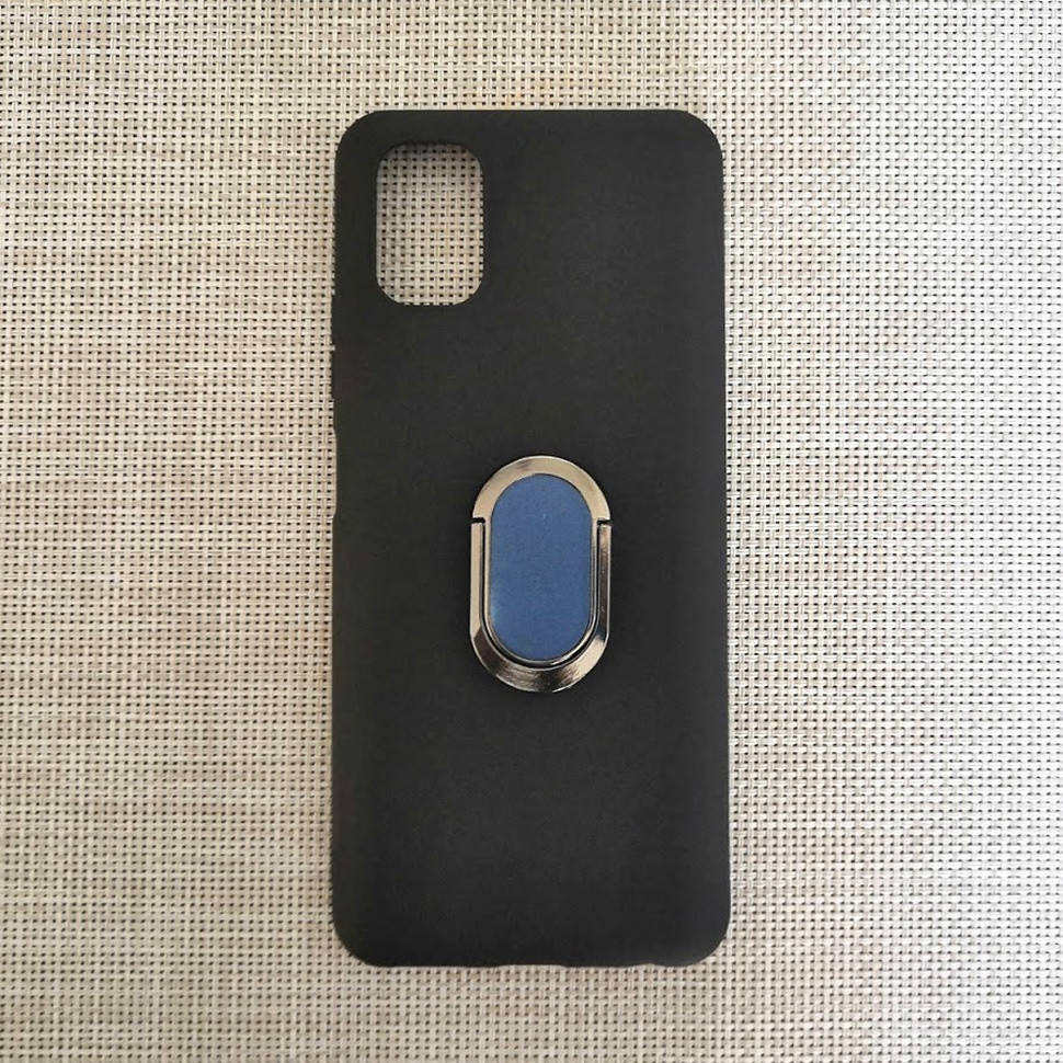 

Чехол Shell Mate с Синим кольцом для ZTE Blade V2020 Smart Black, Черный