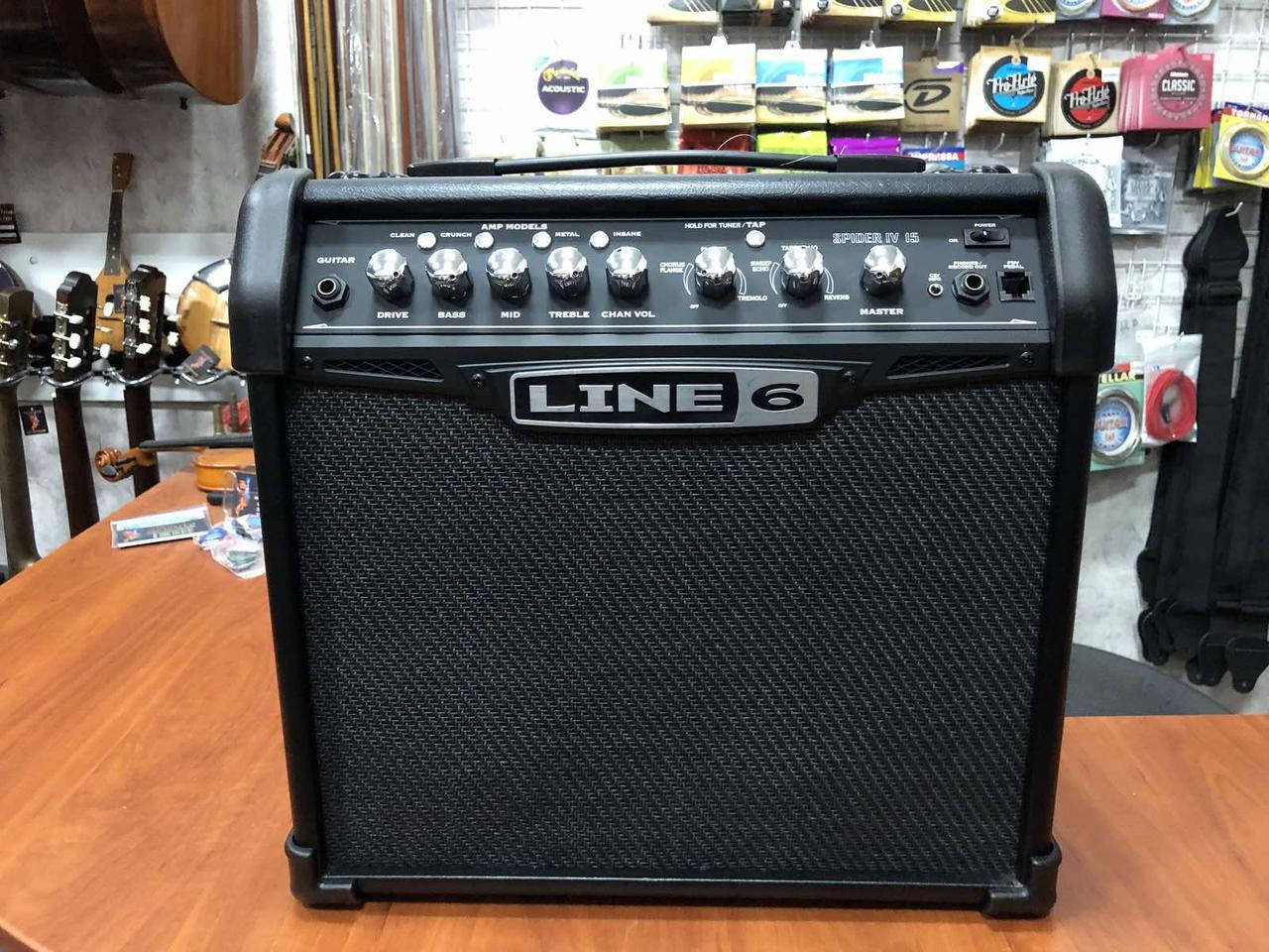 

(5776) Новый Комбоусилитель Line 6 Spider 4 15 Ватт
