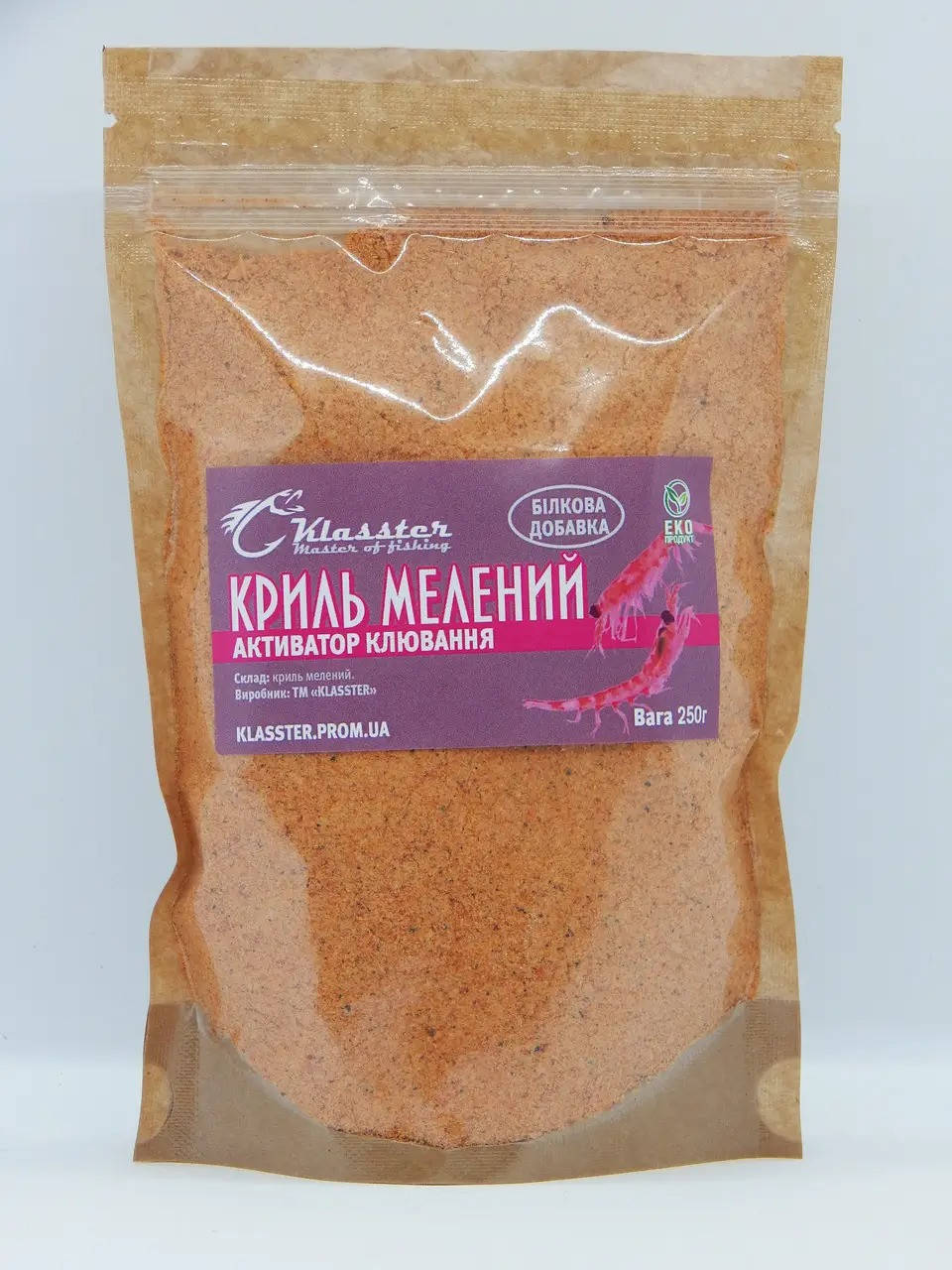 

Активатор клёва KLASSTER "КРИЛЬ-МЕЛЕНЫЙ", 250 гр.