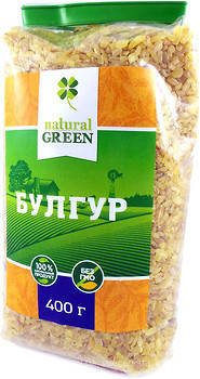 

Булгур крупа Natural Green 400 г
