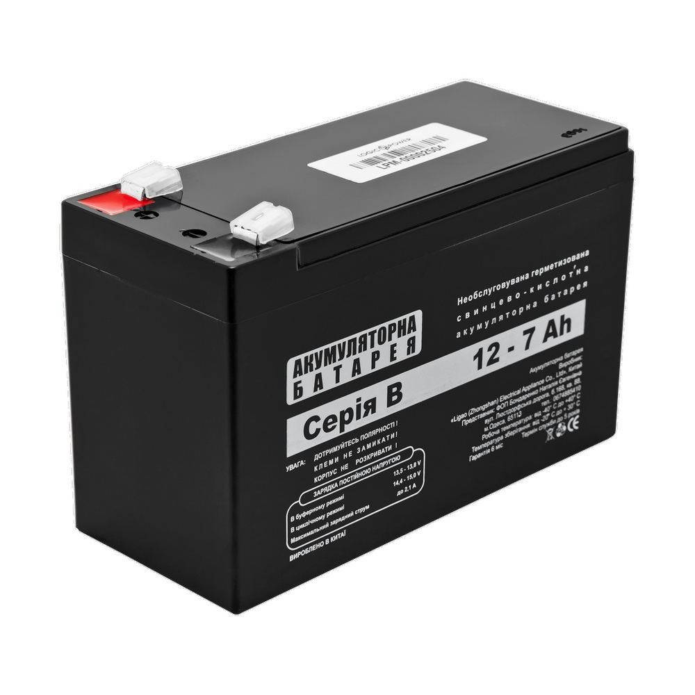

Аккумулятор LogicPower B 12V 7AH (12-7AH)