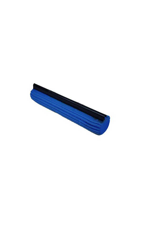 

Запаска на швабру с отжимом твердая ширина 27 см, Синий