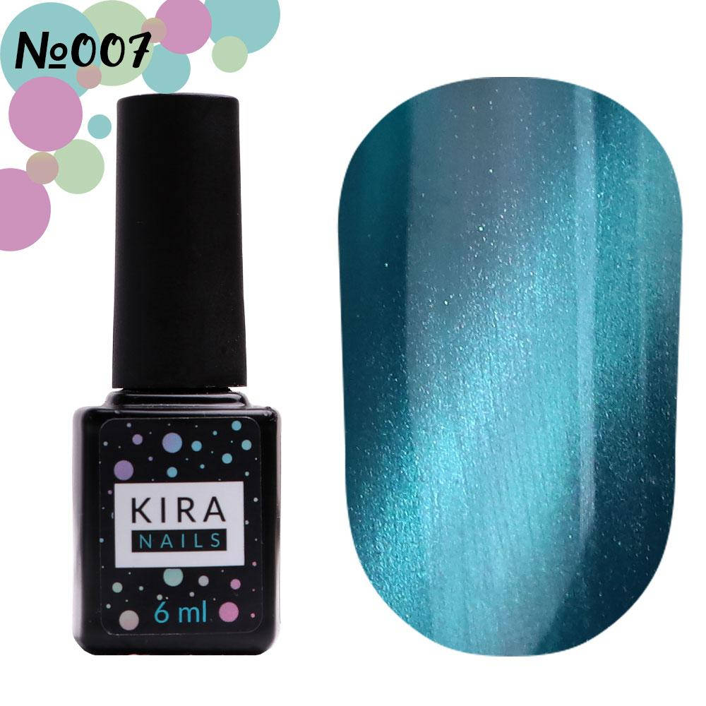 

Гель-лаки Kira Nails Cat eyes №007, 6мл