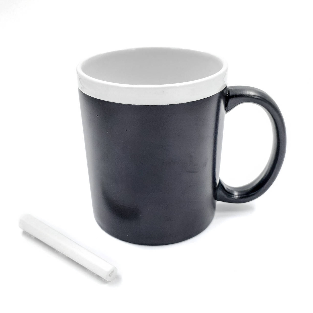 

Кружка, на которой можно писать мелом "Графит", 380 мл, Черный