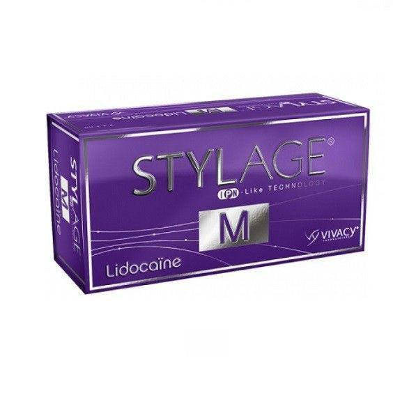 

Филлер Stylage M (Стилейдж) с лидокаином (1х1 ml)