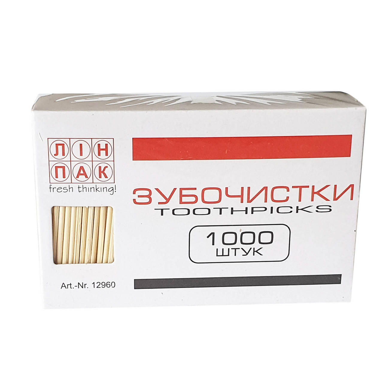 

Зубочистки 68 мм 1000 шт Linpac*
