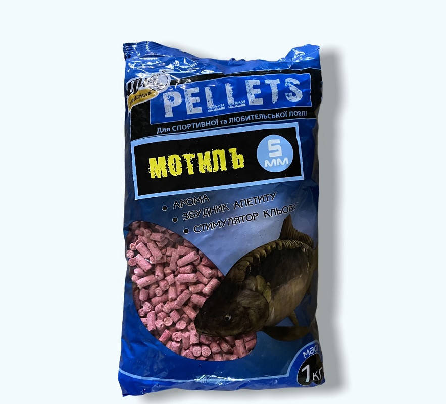 

Прикормка PELLETC 5 мм мотыль