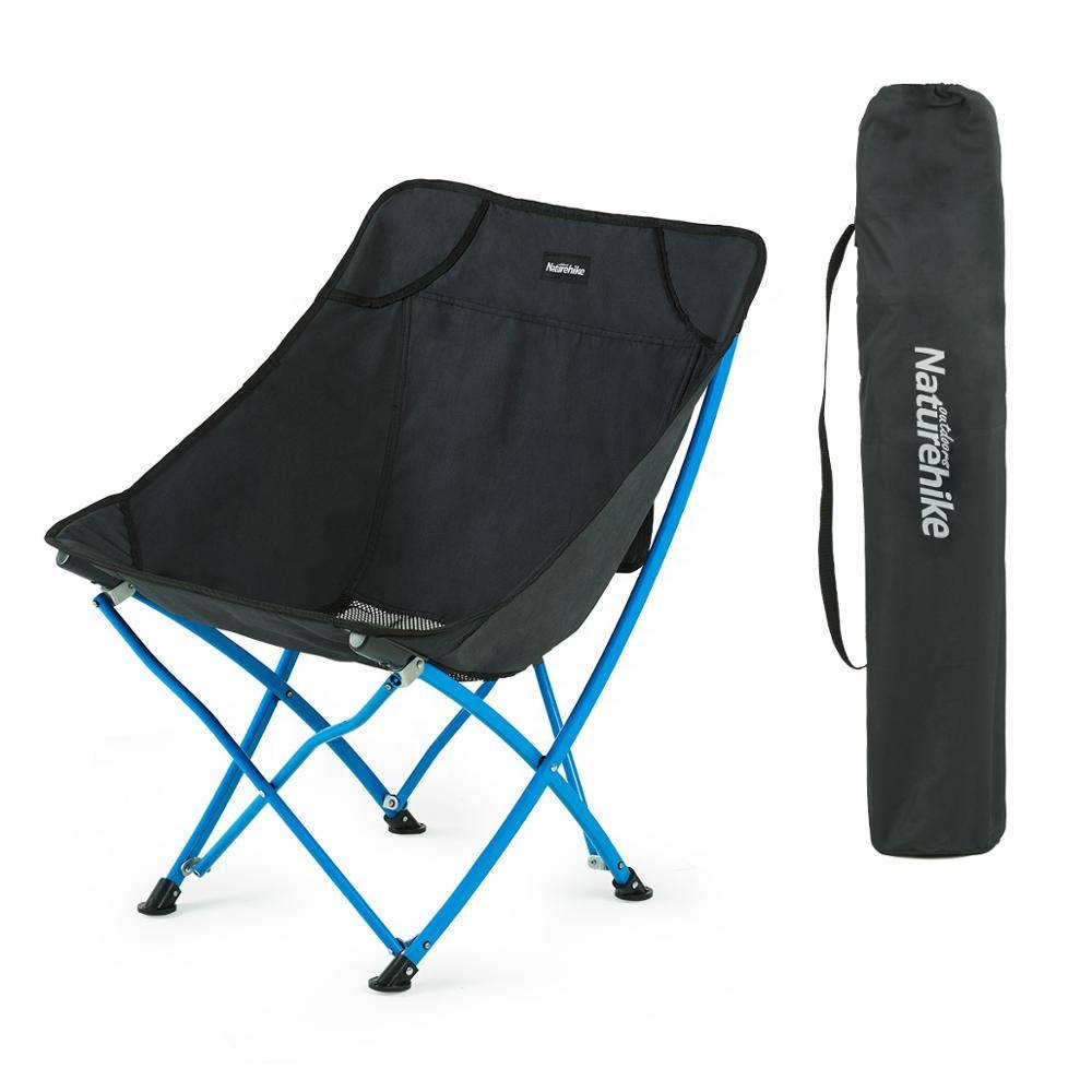

Cкладной стул Naturehike blue портативный легкий для отдыха, туризма, рыбалки, Красный
