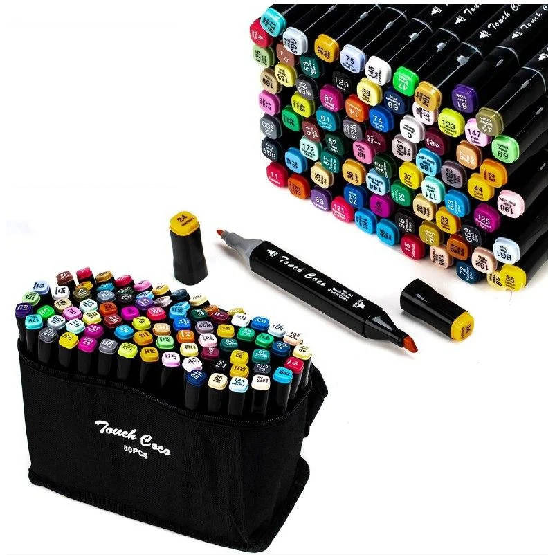 

Скетч маркеры 80 шт