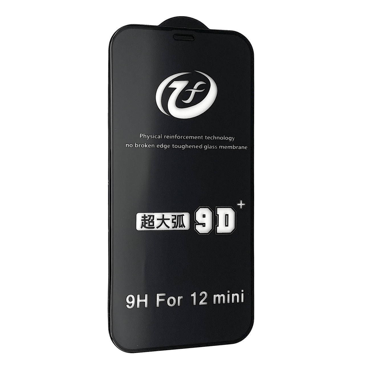 

Защитное стекло DK 9D+ Full Glue для Apple iPhone 12 mini 5.4" (black), Черный