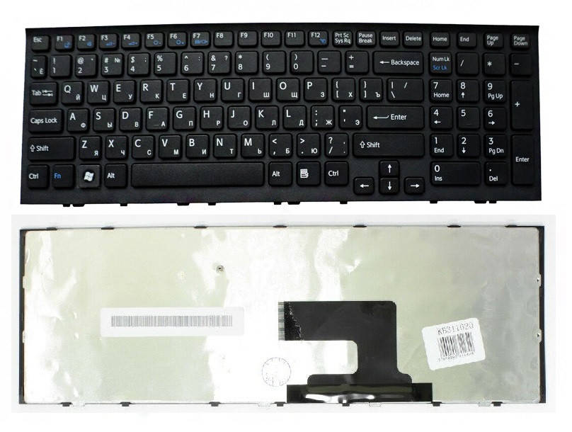 

Клавиатура Sony Vaio VPC-EH2j1r VPC-EH2j1e VPC-EH3j1r VPC-EH2m1r VPC-EH2l1r, Черный