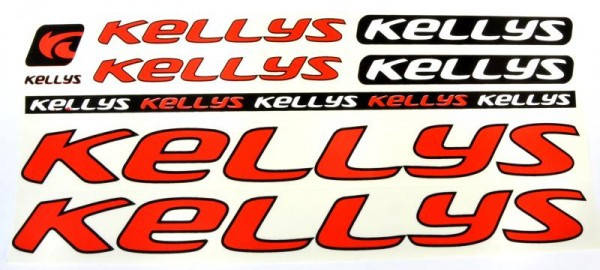 

Наклейка Kellys на раму велосипеда, красный (NAK029)