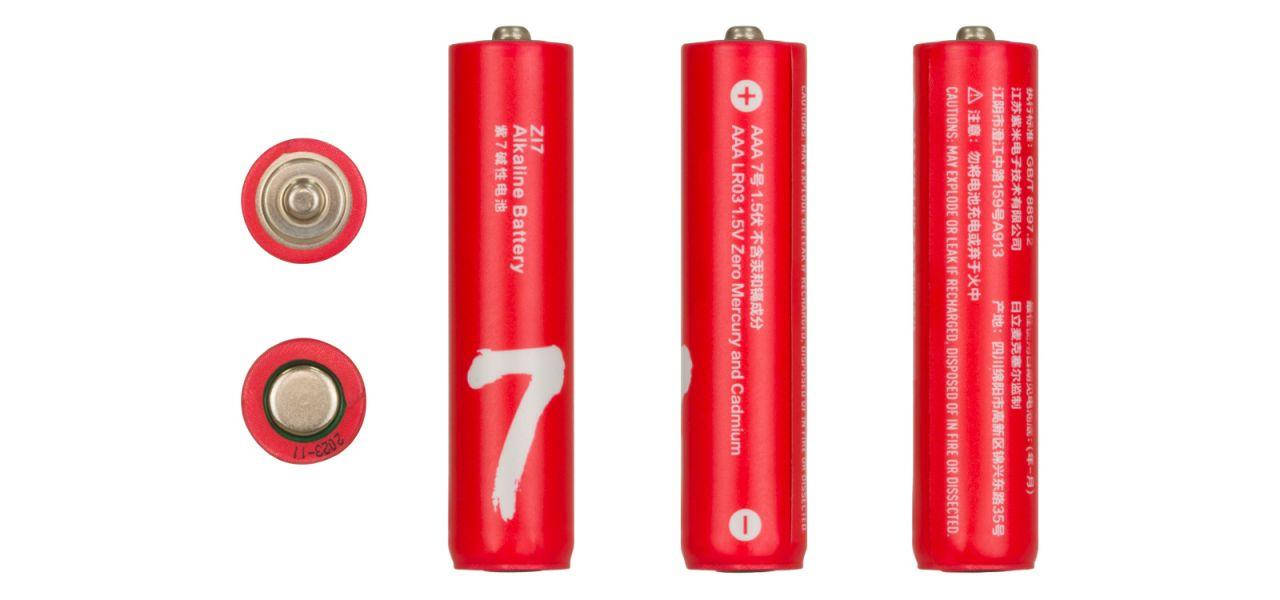 

Батарейка Xiaomi AAA (R03) Zi7 Rainbow Alkaline 1шт