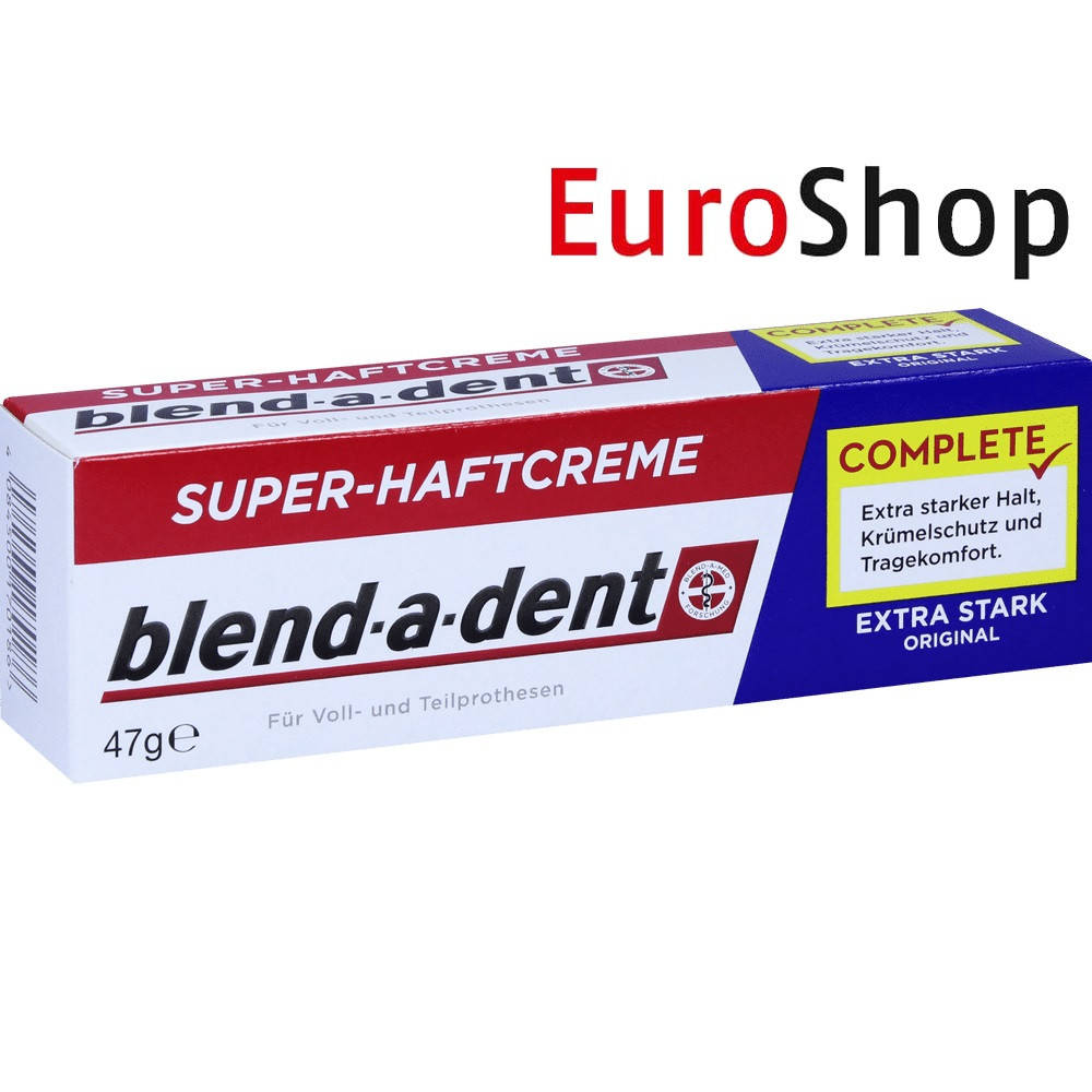 

Blend-a-den клей-крем для фиксации зубных протезов 47 гр