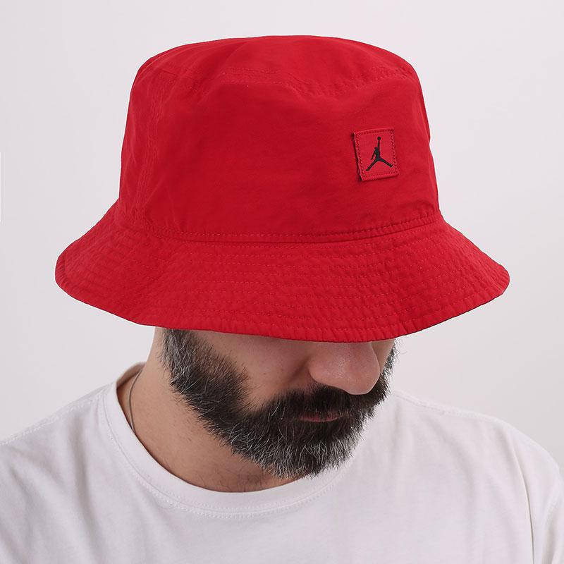 

Панама мужская Jordan Jumpman Washed Bucket Cap DC3687-687 Красный