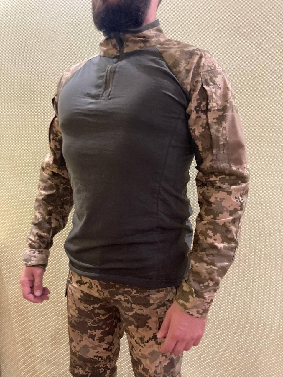 

Рубашка боевая камуфляж ЗСУ 50р., Хаки