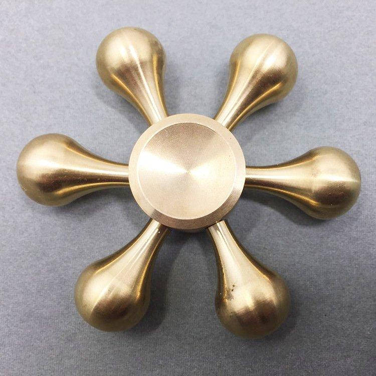 

Спиннер элитный Fidget Toy Seahelm gold