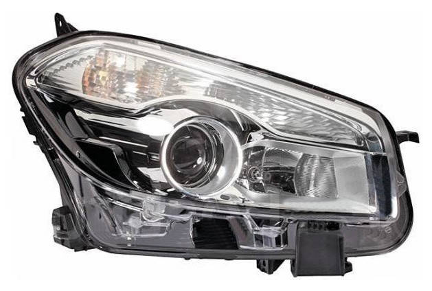 

Фара Nissan Qashqai I (J10) (рестайлинг) 2010 - 2014, правая (пассажирская), электр., без сервопривода, (Depo)