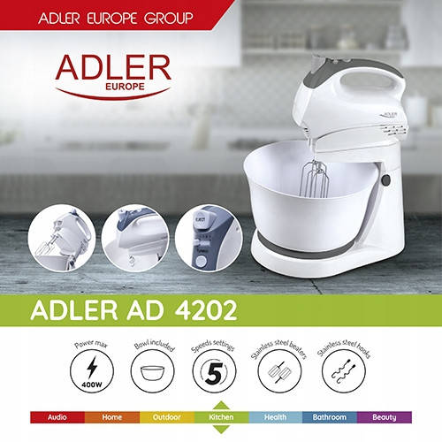 

Миксер - тестомес Adler AD 4202