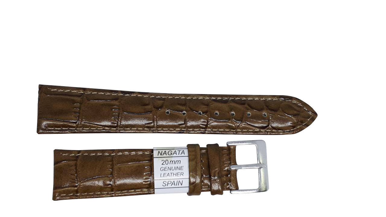 

Ремешок "Nagata" 20mm болотно-коричневый