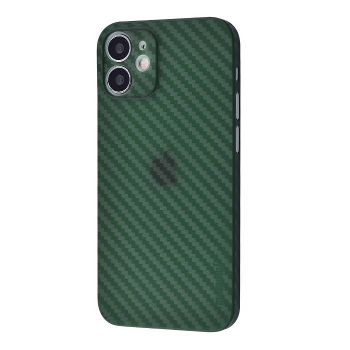 

Ультратонкий чехол Memumi Carbon для Apple iPhone 12 Mini, Черный