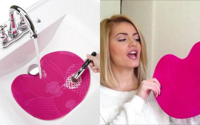 

Коврик для мытья косметических кисточек Brush Spa