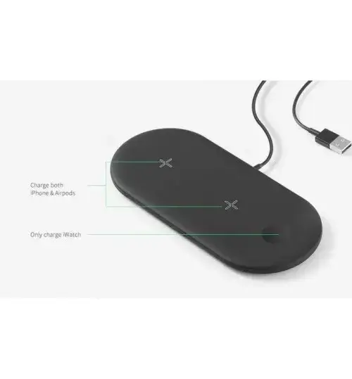 

Беспроводная Зарядка Fast Wireless Charger Original OJD-48 3 В 1 Black