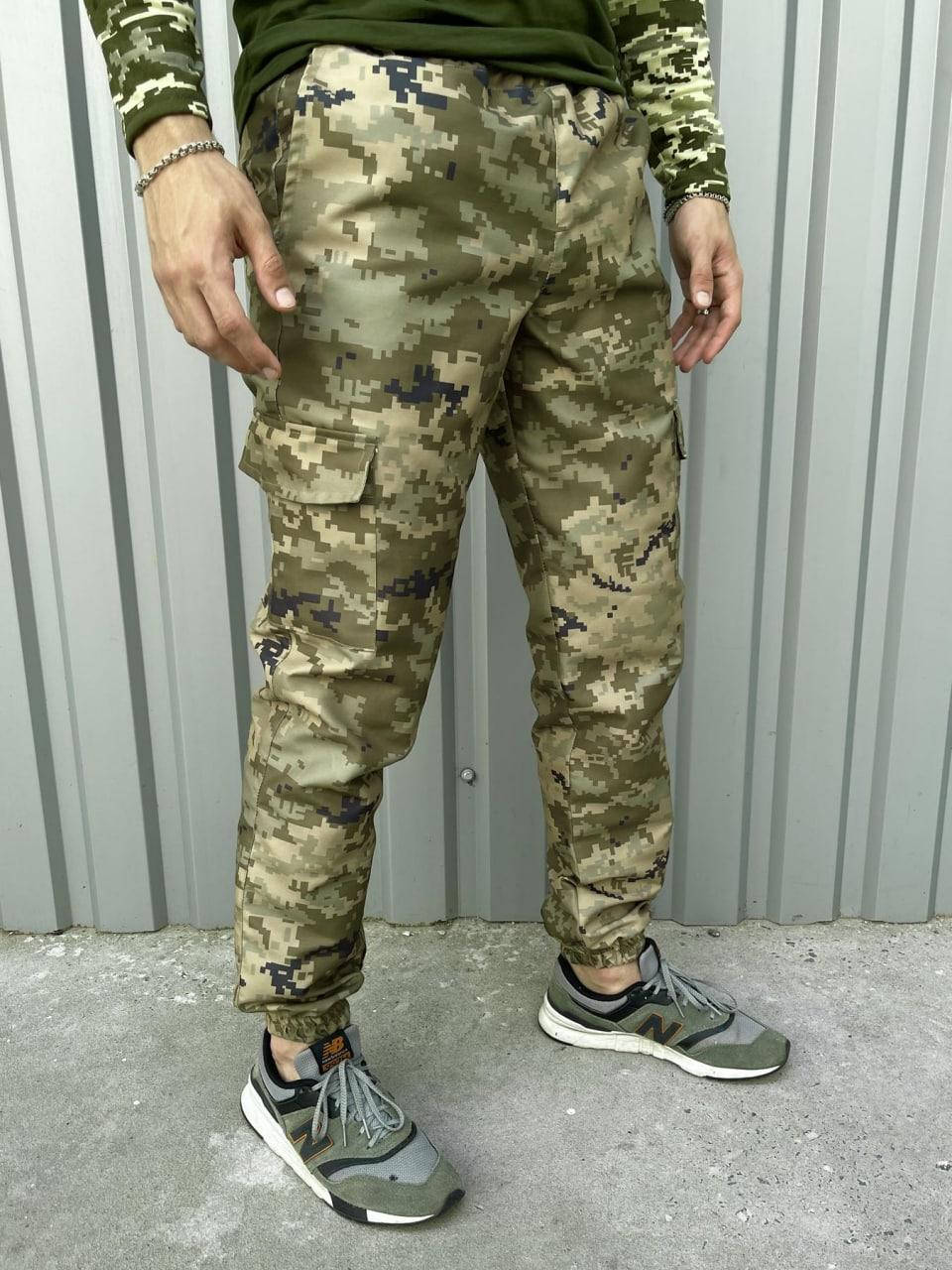 

Тактические штаны пиксель S-XXXL из прочной ткани